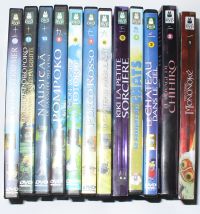 Collection DVD Studio Ghibli, liste des films, les numéros et morceaux de  pellicules