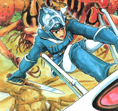 Nausicaa manga Hayao Miyazaki