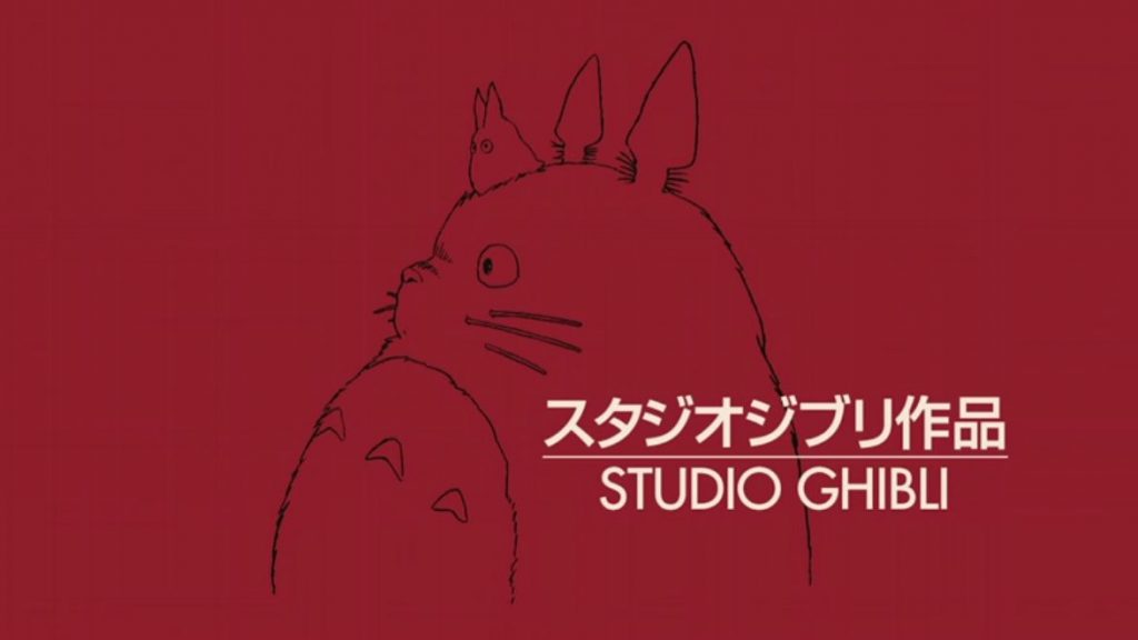 logo ghibli red