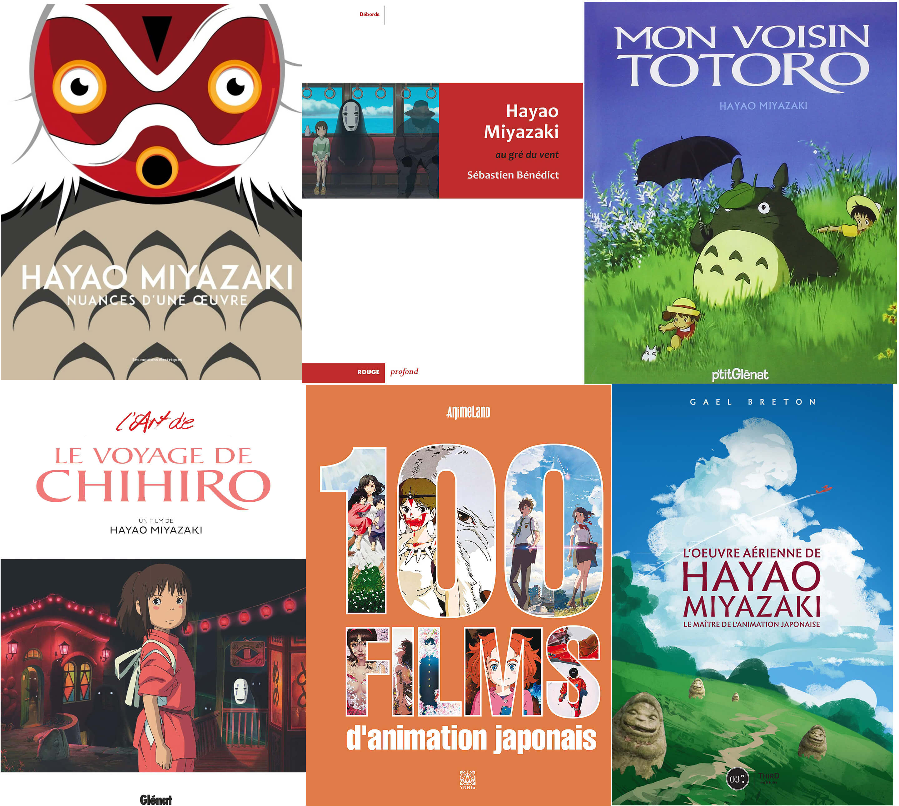 Livre : Quatre films de Hayao Miyazaki