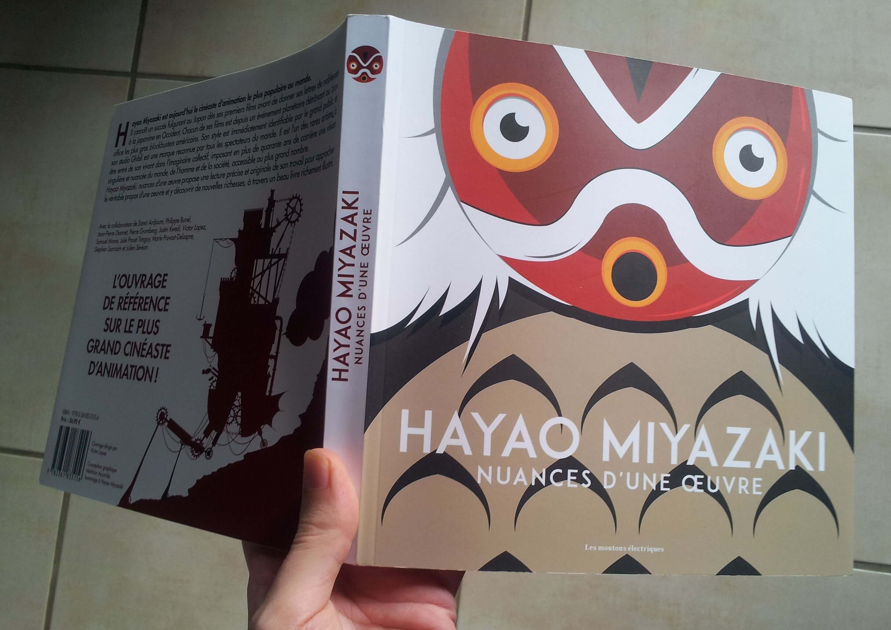 Mon avis sur le livre Hayao Miyazaki : Nuances d'une œuvre des Moutons  électriques