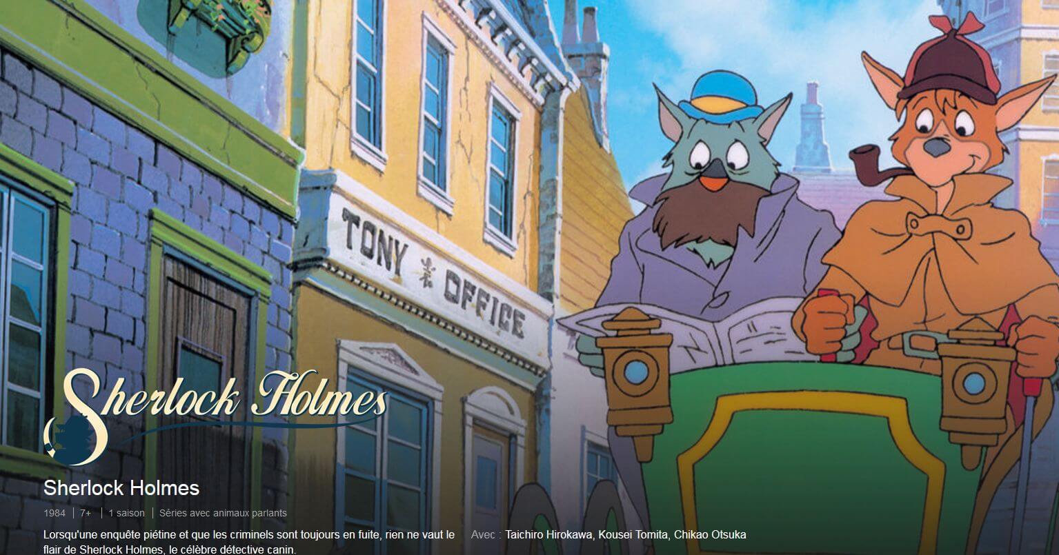 Sherlock Holmes, la série TV d'animation d'Hayao Miyazaki est désormais sur Netflix | Studio Ghibli - Le Blog