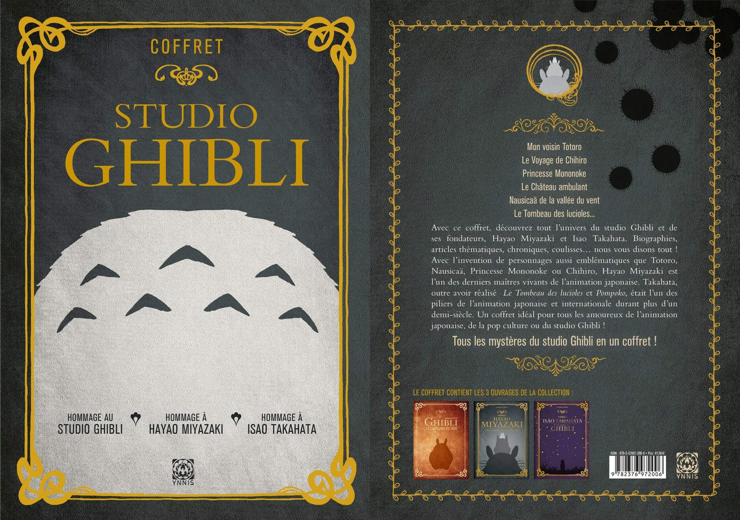 Studio Ghibli France on X: Je viens de recevoir le coffret Hommage au  studio Ghibli disponible chez @YnnisEditions Il regroupe 3 ouvrages  incontournables : - Ghibli les artisans du rêve - Hommage