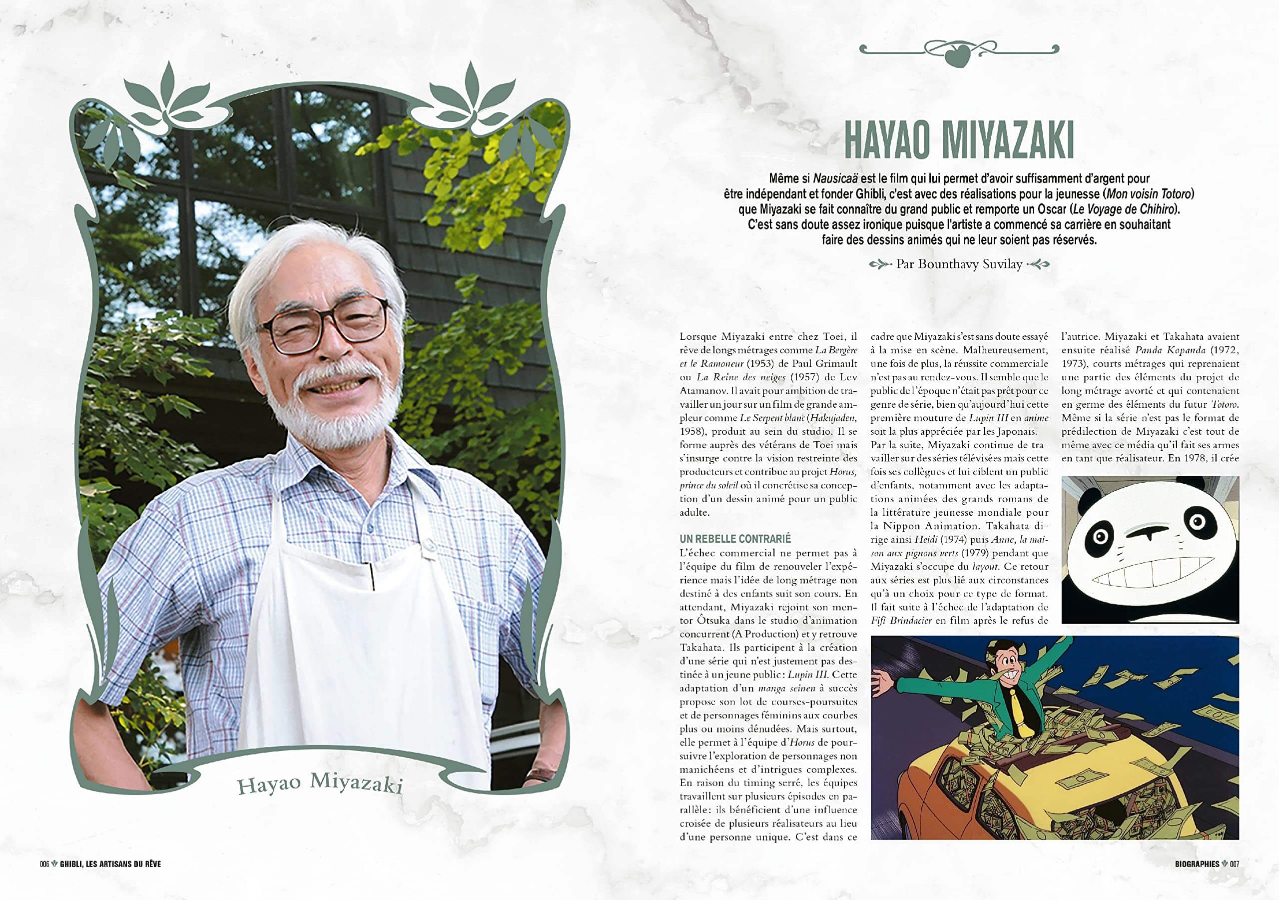 Un livre sur les coulisses du Studio Ghibli écrit par Hitomi Tateno, une  ancienne animatrice