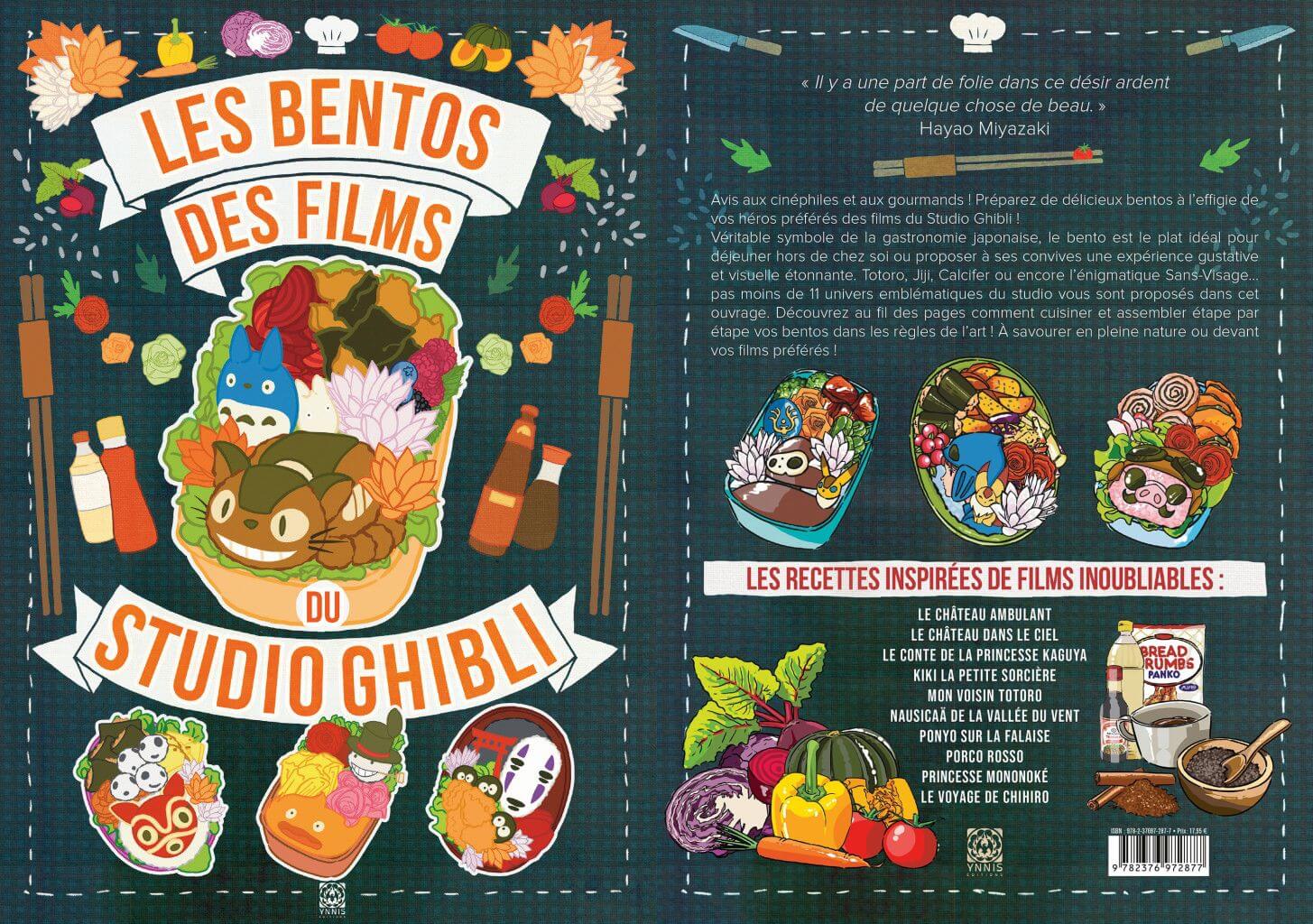 Livre : Les Bentos des films du Studio Ghibli