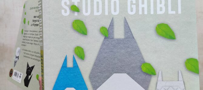 Origanime Studio Ghibli, le livre tutoriel des origamis