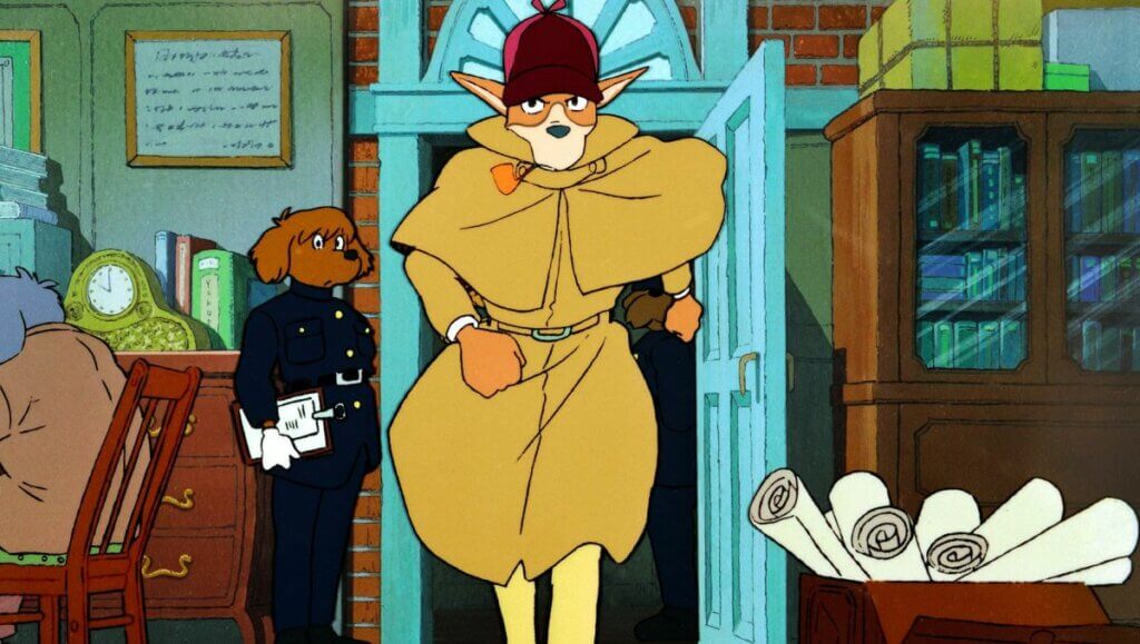 série tv sherlock holmes Miyazaki Ghibli
