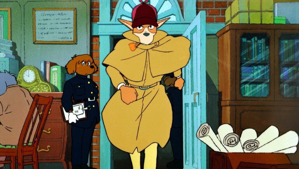 série tv sherlock holmes Miyazaki Ghibli