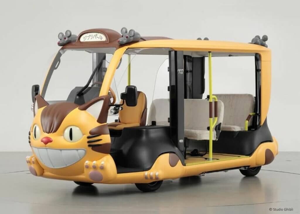 véritable chatbus voiture électrique