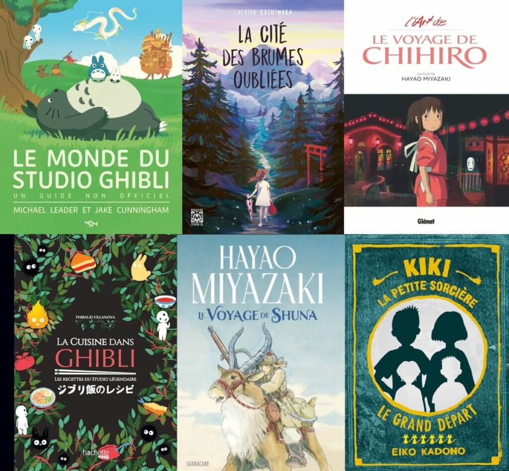 livres ghibli Noel 2023