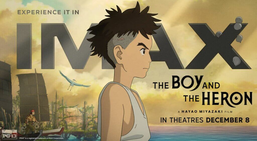 boy and heron imax usa poster