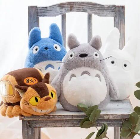 Peluche Totoro Fluffy Taille L officielle Studio Ghibli