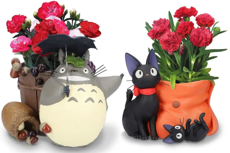 jardinières totoro jiji Ghibli