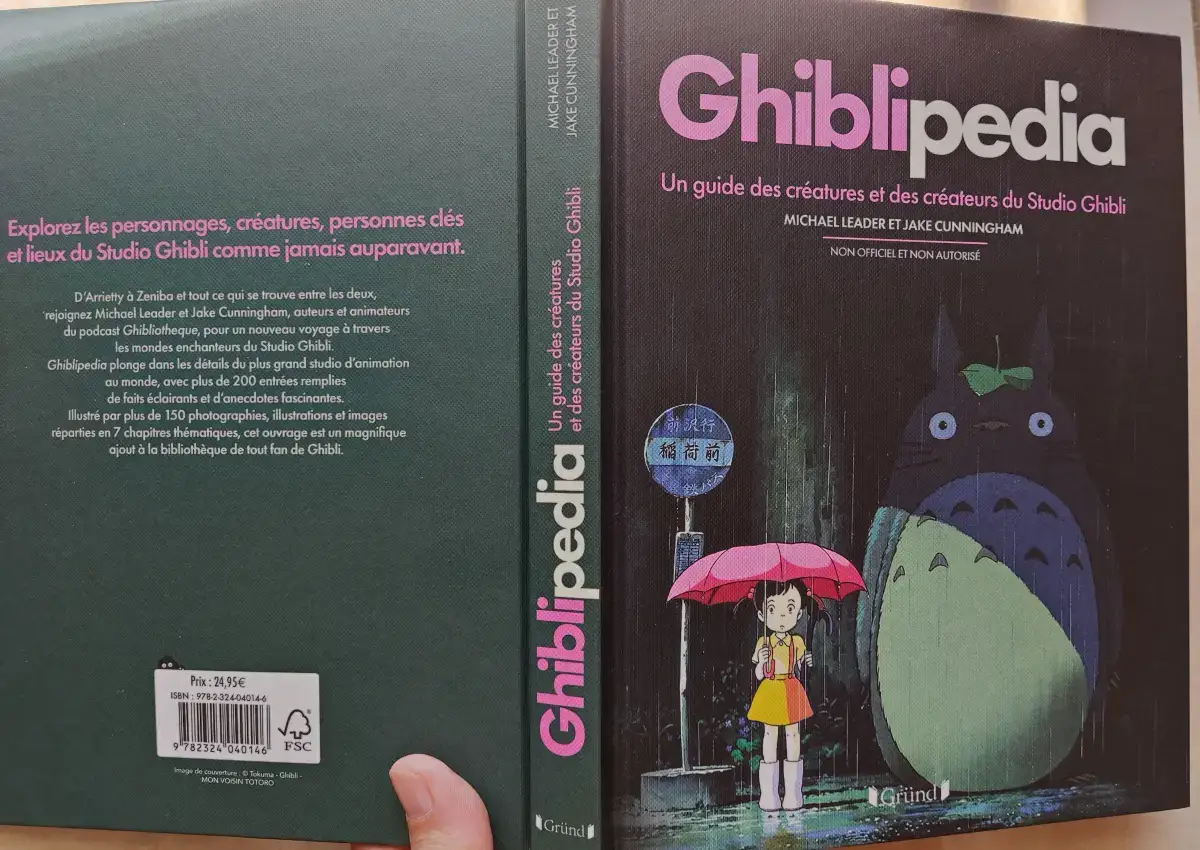 Ghiblipédia mon avis sur le guide des films, personnages et secrets du Studio Ghibli